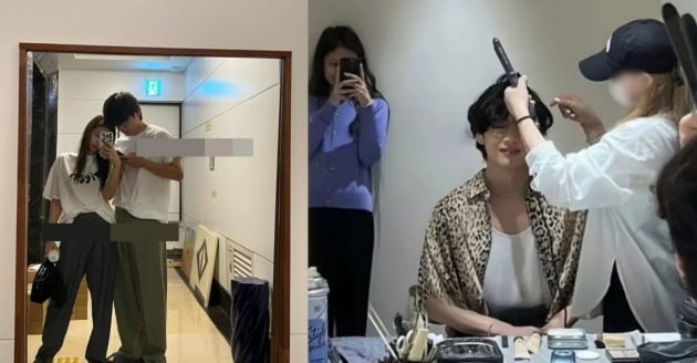 뷔 제니 / 사진=온라인 커뮤니티