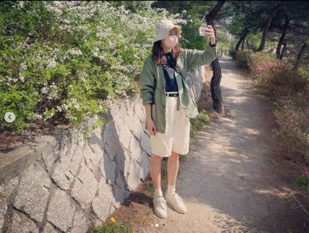 공효진, 오늘은 꽃놀이중...♥캐빈오랑 같이?[TEN★]