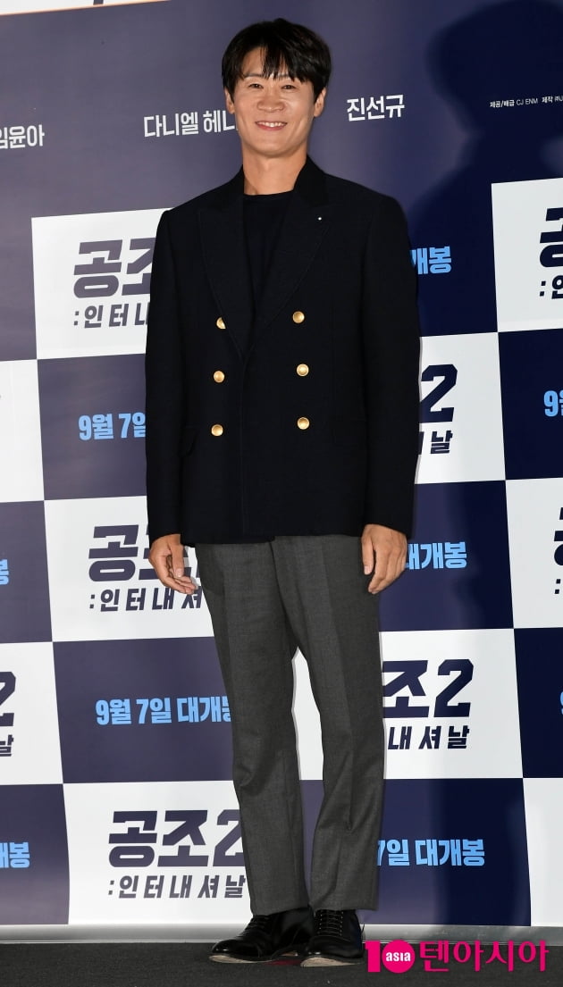 [TEN 포토] 진선규 '기분 좋아지는 미소'
