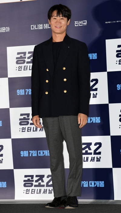 [TEN 포토] 진선규 '기분 좋아지는 미소'