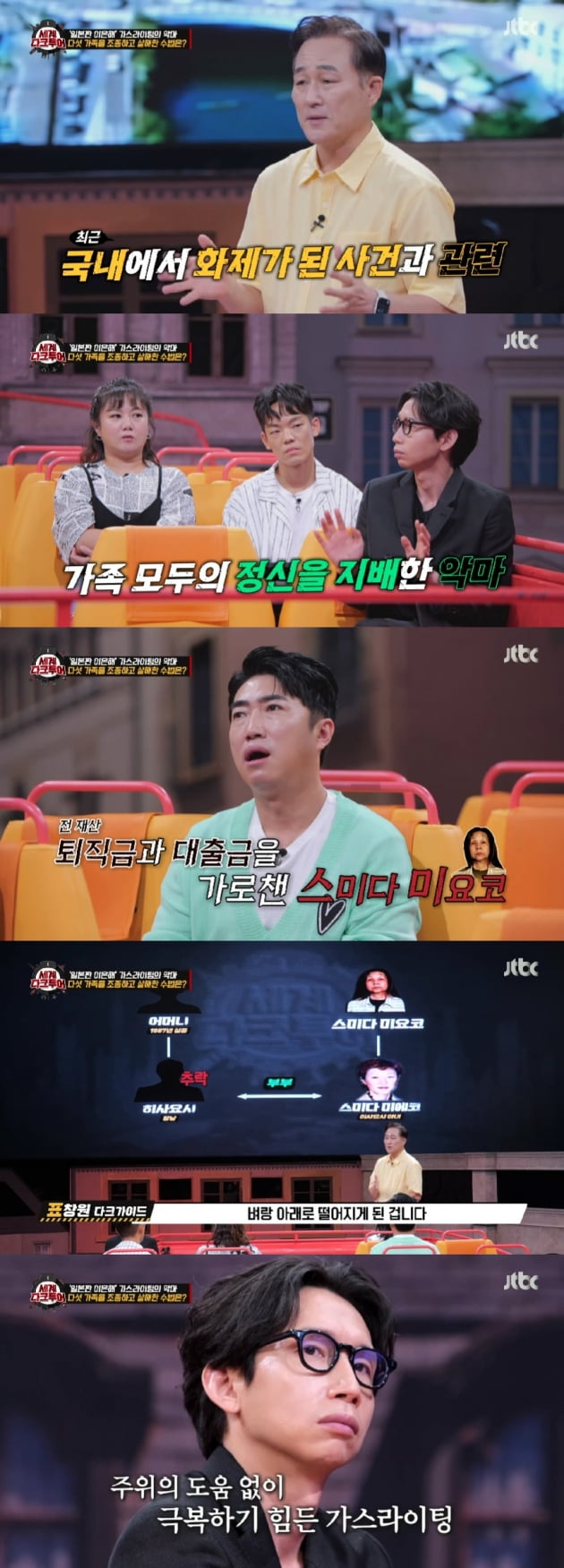 /사진=JTBC '세계 다크투어' 방송 화면