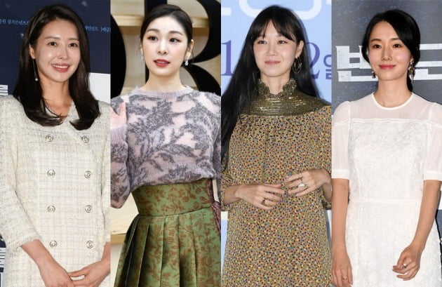 왕지혜, 김연아, 공효진, 이정현 / 사진=텐아시아DB