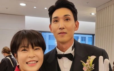 '오나미 남편' 박민, 영화배우 엄태구 닮은꼴…옆자리는 조혜련이 든든하게[TEN★]