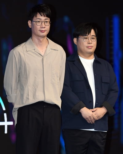 [TEN 포토] 조효진 PD-김동진 PD '새로운 예능 '더존'으로 오세요'