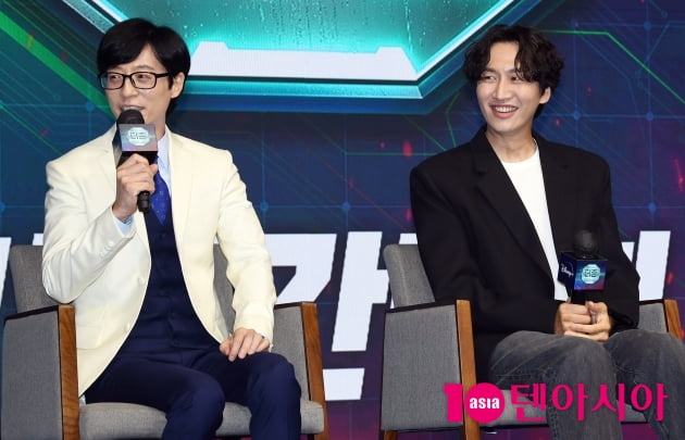 [TEN 포토] 유재석-이광수 '기대되는 광재커플의 재회'