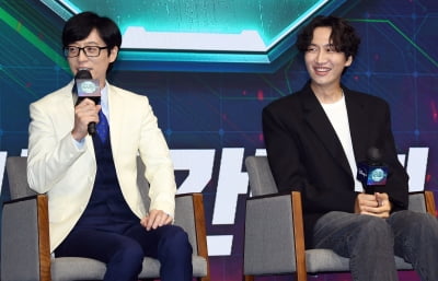 [TEN 포토] 유재석-이광수 '기대되는 광재커플의 재회'