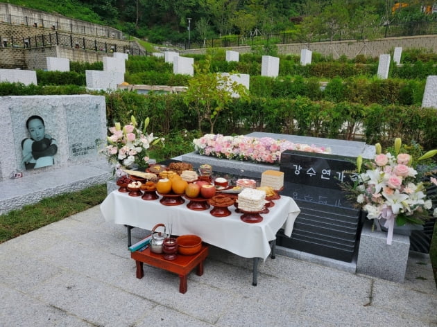 /사진제공=고 배우 강수연 가족