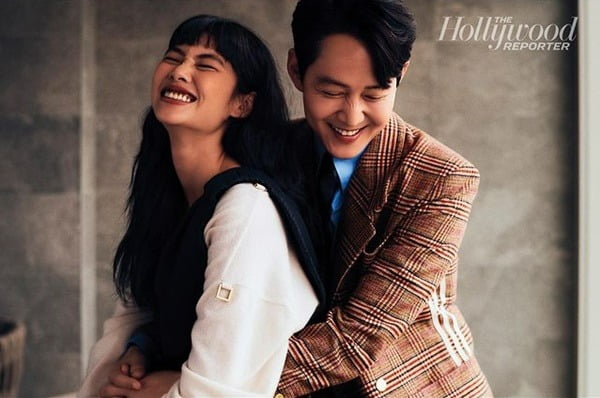 이정재, 정호연에 백허그…♥이동휘는 질투할까 부러워할까[TEN★]