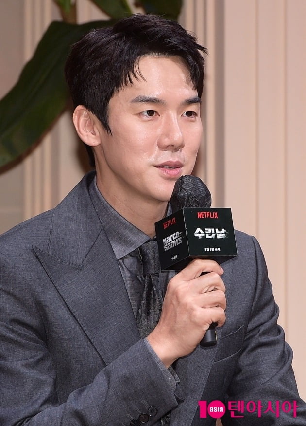 [TEN 포토] 유연석 "황정민과 작업 꿈같다"