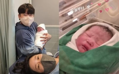 [전문] 김영희, 오늘(8일) 득녀 "♥윤승열 닮아서 너무" [TEN★]