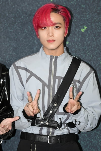 [TEN 포토] NCT DREAM 해찬 '귀엽게 브이'