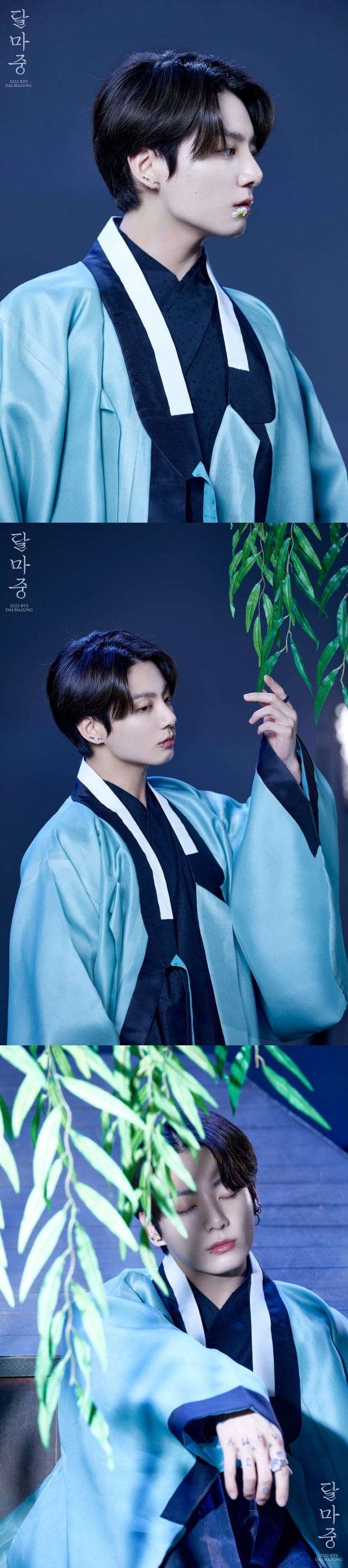 방탄소년단 정국, '달마중' 나온 꽃보다 아름다운 꾹도령…'매혹적 자태' 눈길
