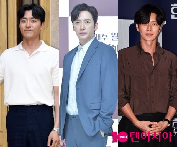 이무생(왼쪽부터), 이상보, 박해진 / 사진=텐아시아DB, KBS