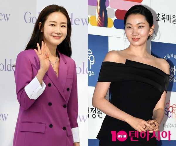 최지우(왼쪽), 장윤주 / 사진=텐아시아DB