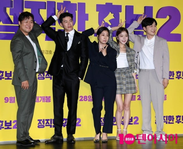 윤경호, 김무열, 라미란, 박진주, 서현우(왼쪽부터) /사진=텐아시아 DB