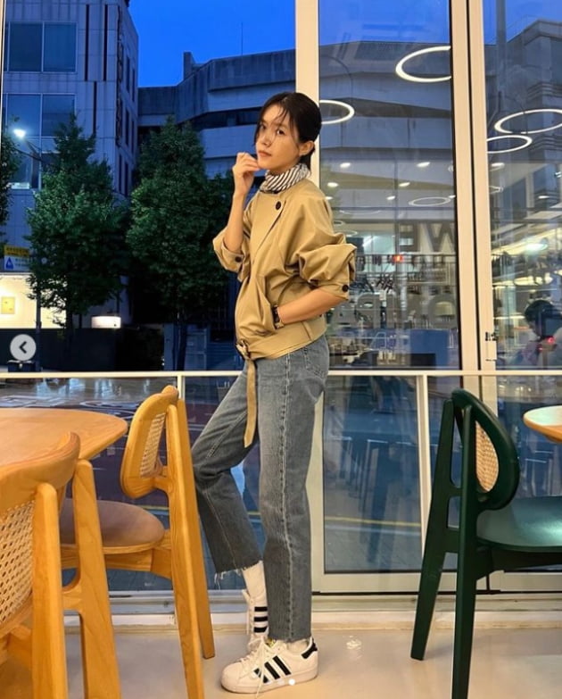 채정안, 가을을 느끼는 패셔니스타...이현이 "아름다우십니다"[TEN★]