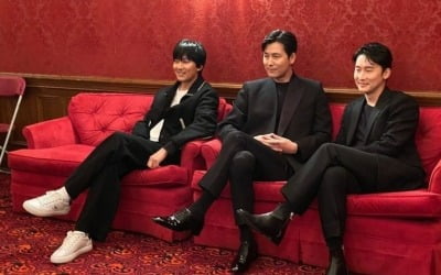 '에미상' 이정재는 어디에?…정우성, '청담부부' 아닌 '보호자'들과 함께 [TEN★]