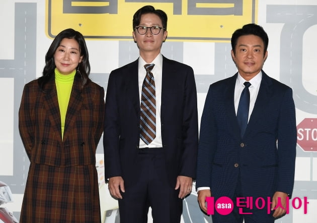 [TEN 포토] 라미란-송새벽-김범수 '코미디영화로 뭉쳤다'