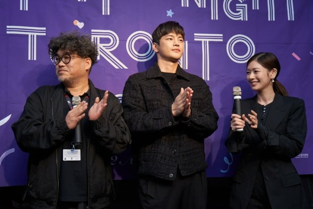 김홍선 감독·서인국·정소민, 토론토서 빛난 韓영화의 밤…관심 집중('늑대사냥')