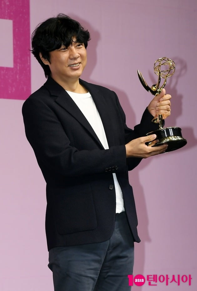 [TEN 포토] 오징어게임 정재훈, '에미상 거머쥔 VFX 수퍼바이저'