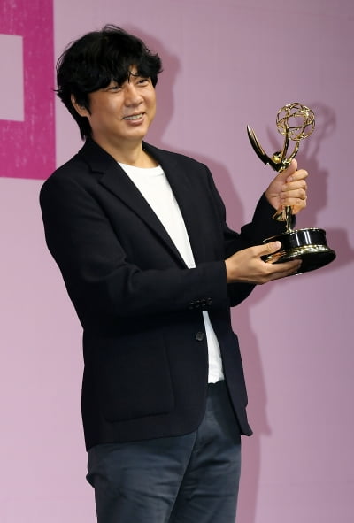 [TEN 포토] 오징어게임 정재훈, '에미상 거머쥔 VFX 수퍼바이저'