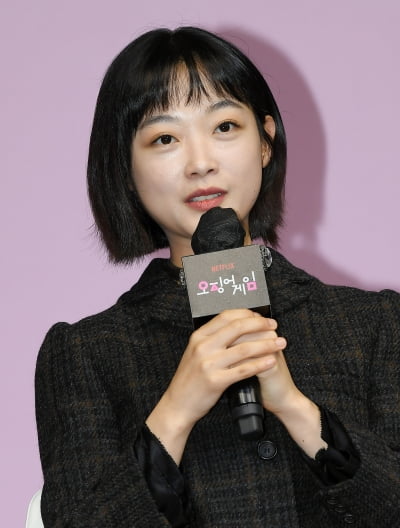 [TEN 포토] 오징어게임 이유미, "날것의 느낌을 흡수하고 표현하는 게 제 몫"