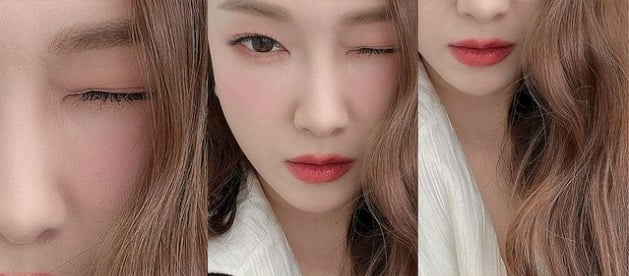 '타일러 권♥' 제시카, 中 걸그룹 오디션 찢더니…9분할서 뽐낸 붉은 립+윙크[TEN★]
