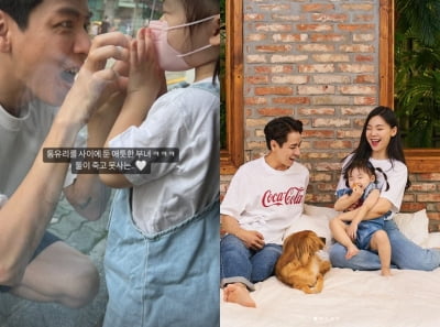 이다은, ♥윤남기와 딸 둘이 죽고 못사는♥...사랑이 넘치는 가족[TEN★]