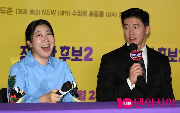 [TEN 포토] 김무열 '라미란 49% 증오와 51% 사랑으로 연기했다'