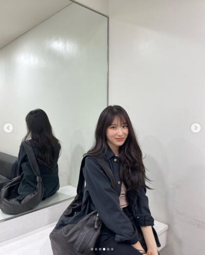 이채연, 청초한 미모...사랑스러워[TEN★]
