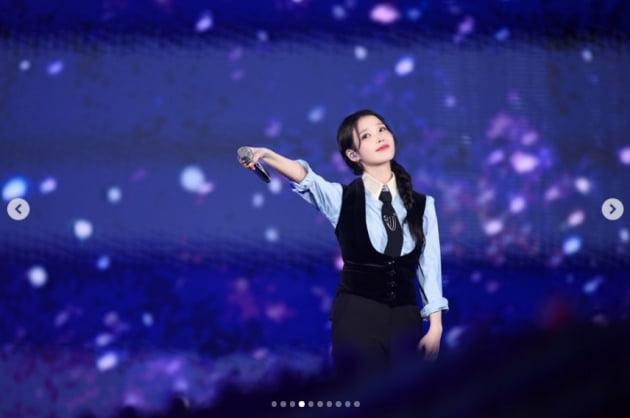 아이유, 단독 콘서트를 마친 소감..."평생 감사할게요"[TEN★]