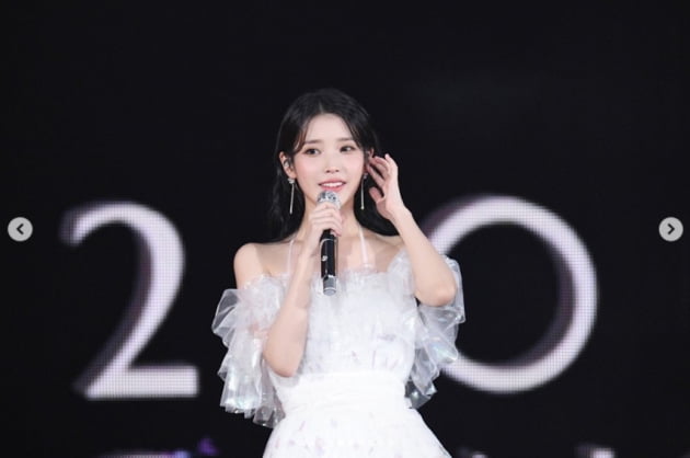 아이유, 단독 콘서트를 마친 소감..."평생 감사할게요"[TEN★]