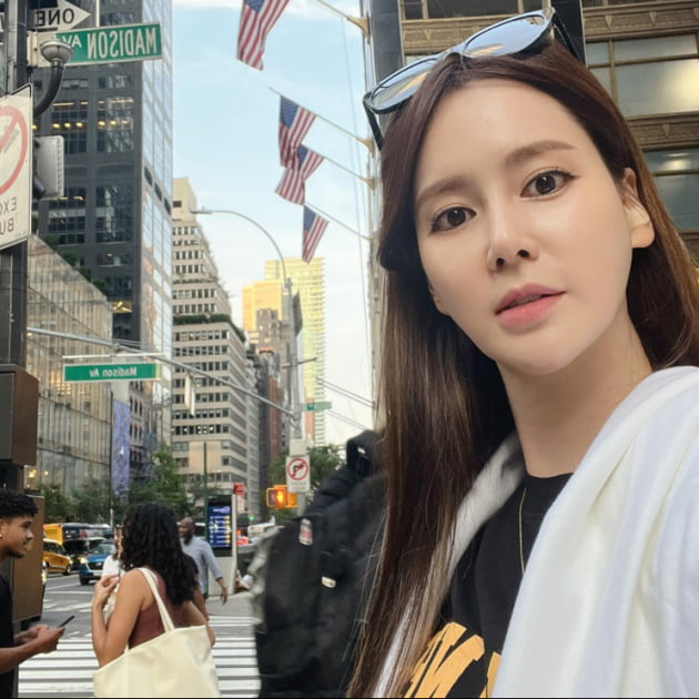 '안정환♥' 이혜원, '뉴욕대 딸' 보러 美 날아갔네[TEN★]