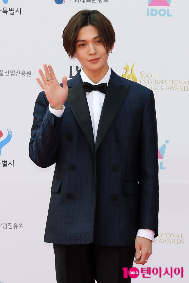 [TEN 포토] 야기 유세이 '아시아 스타상 받아요'