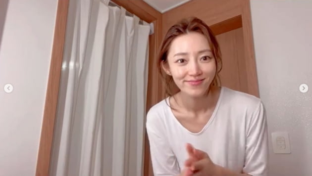 '임창정♥' 서하얀, 과감하게 세안 루틴 공개한 CEO…전후 차이 없는 민낯[TEN★]