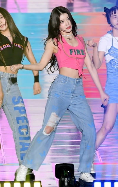 [TEN 포토] 케플러 샤오팅 '센터 비주얼'(리브콘서트)