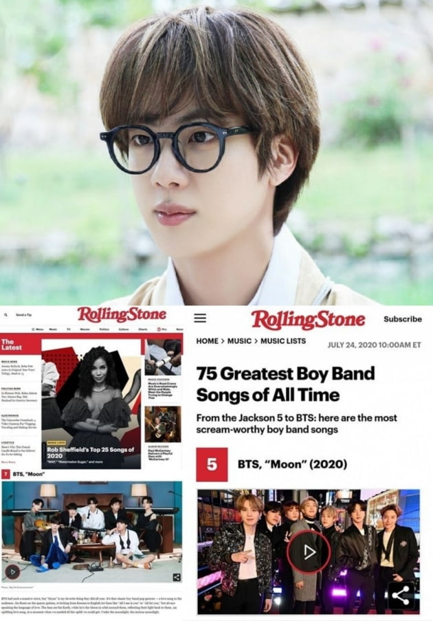 '어린왕자' 방탄소년단 진, 미국항공우주국(NASA)의 마음도 사로잡은 'Moon'