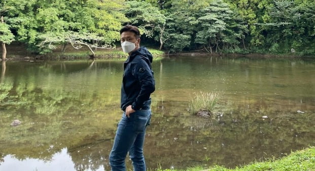 진태현 "♥박시은과 건강히 잘 지내는 중…한라산·앞바다·바람은 좋은 친구"[TEN★]
