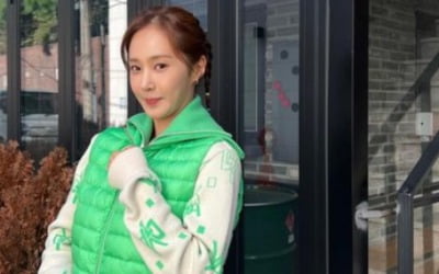 '정일우와 열애설' 유리, 한가롭게 가을 골프 삼매경[TEN★]