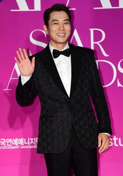 [TEN 포토] 주상욱 '찐 미소'