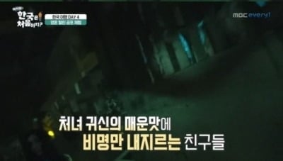 [종합]아르헨티나 네 친구, 귀신의 집 매운맛에 '어안벙벙'('어서와 한국은')