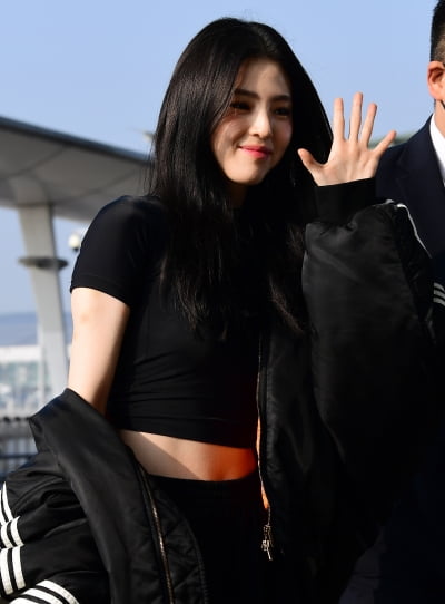 [TEN 포토] 한소희 '화보 한 장면처럼'