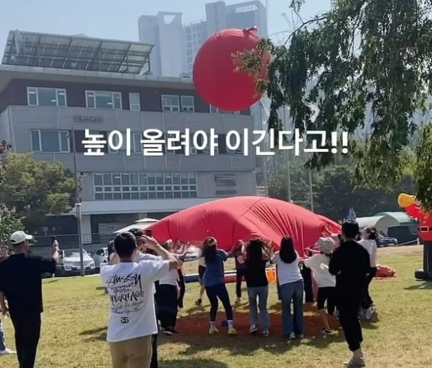 '정석원♥' 백지영, 딸 하임이 체육대회서 엄마들과 불태운 열정 "불살랐다"[TEN★]