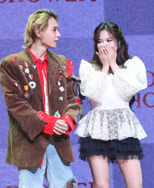 '♥던' 현아, 피네이션과 결별에 슬펐나? '눈물 폭발'