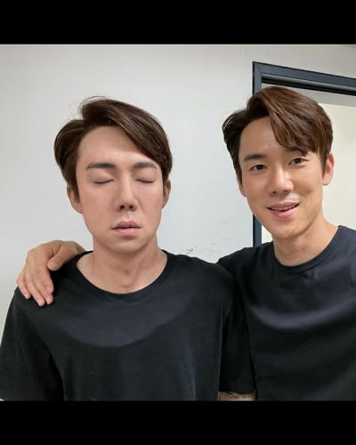 유연석, 숨겨둔 쌍둥이 형제 공개…눈만 감았을 뿐인데 누가 유연석이지?[TEN★]