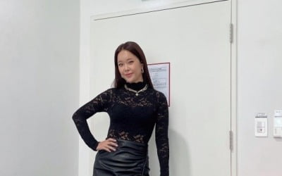 백지영, 파격 검정 시스루 자태…"이런 옷 증말 오랜만"[TEN★]