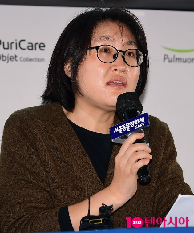 [TEN 포토] 황미요조 프로그래머 "제5회 동물영화제 함께 해주세요"