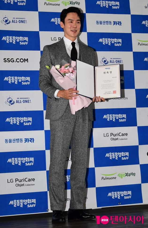 [TEN 포토] 유연석 '훈훈한 홍보대사'