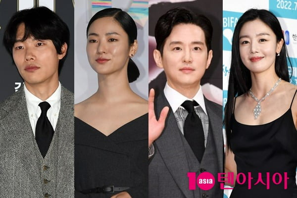 류준열, 전여빈, 권율, 한선화(왼쪽부터) /사진=텐아시아 DB