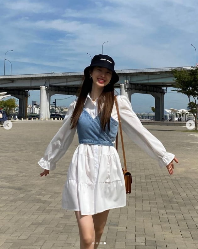 진세연, 행복바이러스 여신 그 자체...너무 말랐네[TEN★]
